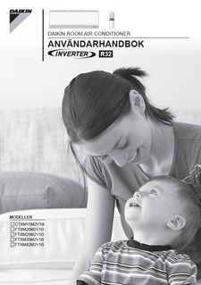 CTXM15M,FTXM20-42M_3PSV393186-5Y_Operation manual_Swedish download